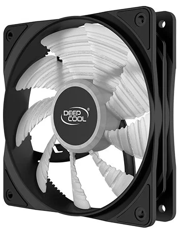 Вентилятор Case fan Deepcool RF120W ( LED White подсветка, 1300об/мин) Retail 1839187