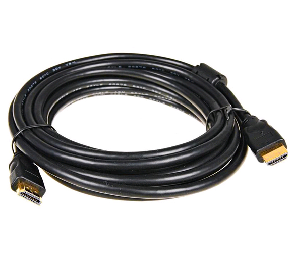 Кабель HDMI  5.0м 5bites APC-014-050 Кабель HDMI M / HDMI M V1.4b, высокоскоростной, ethernet+3D, зол.разъемы, ферр.кольца, 5м.