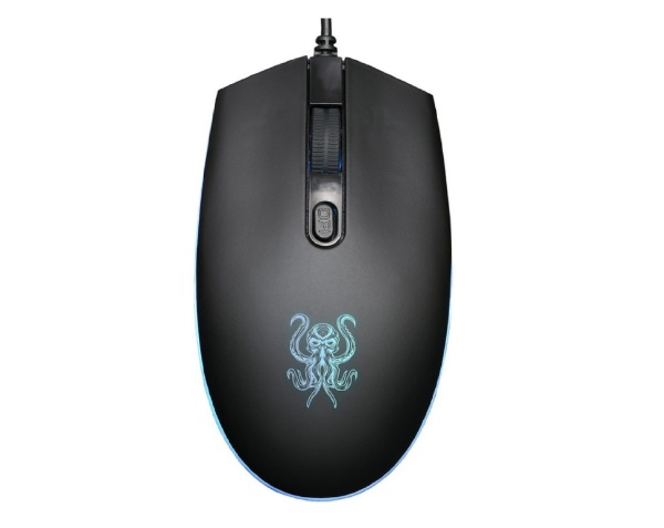 Мышь Oklick 706G OCTA черный оптическая (1600dpi) USB (4but)
